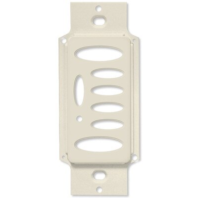 PCS PulseWorx UPB Keypad Retainer Ring, 6 Button, Light Almond